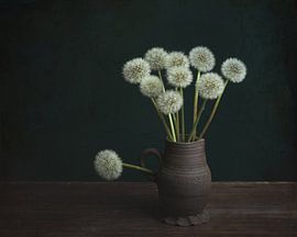 Un tas de bonheur, des pissenlits à la manière des anciens maîtres (vu à vtwonen) sur Joske Kempink