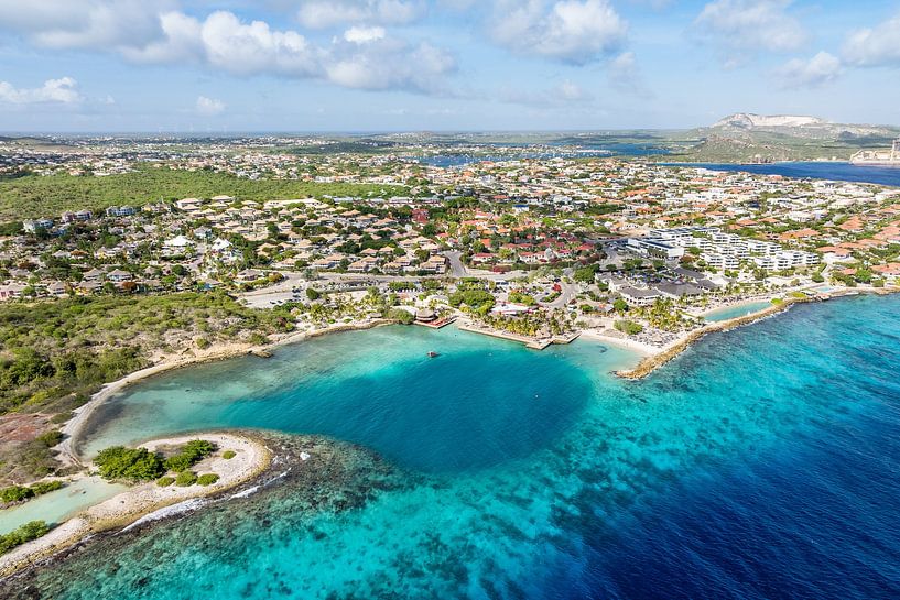 Prise de vue par drone Jan Thiel Curaçao par Keesnan Dogger Fotografie