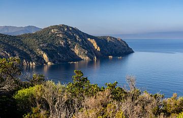 De mooie kust van Corsica, Frankrijk van Adelheid Smitt