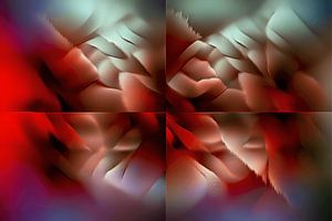 Abstract werk organisch 3D