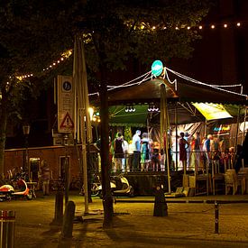 Dansen op de Groenmarkt sur Avond in Amersfoort