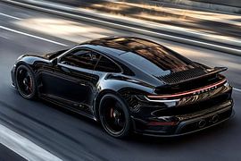 Zwarte Porsche 911 GT 3