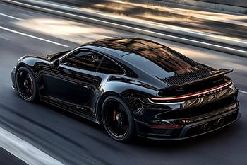 Zwarte Porsche 911 GT 3