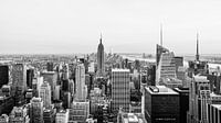New York Skyline van Dennis Wierenga thumbnail