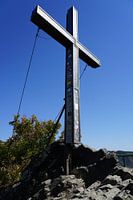 Nahaufnahme des Pinnerkreuz in Cochem, Deutschland