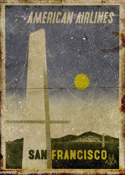 American Airlines San Francisco von Gunawan RB