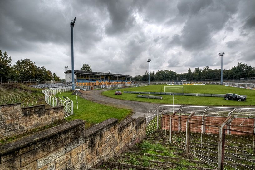 Bruno-Plache-Stadion, stadion van Lok Leipzig van Martijn
