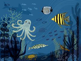 Sealife by Mieneke Kraaijeveld
