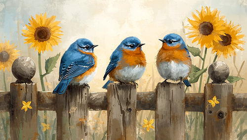 Bluebirds – Morgenbesprechung