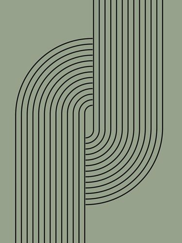 Bauhaus Boho Saage Green 5