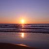 Zonsondergang op het strand van Egmond van LHJB Photography