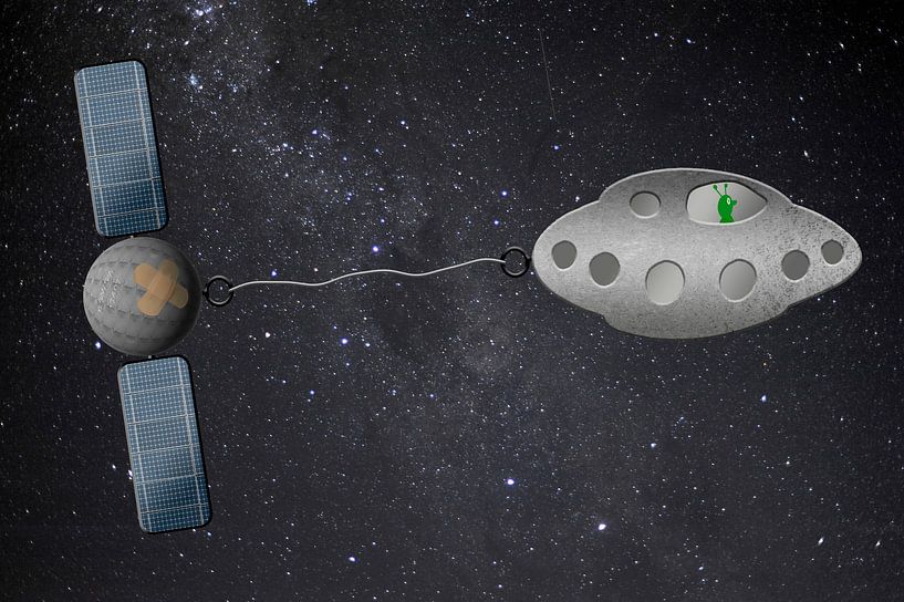 Grüntyers collect space debris by Grüntyers .