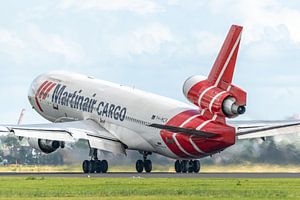 Take-off Martinair Cargo McDonnell Douglas MD-11 (PH-MCR). van Jaap van den Berg