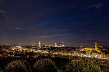 Uitzicht op Florence van Roy Poots