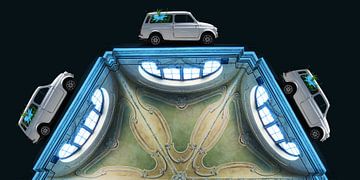 Oldtimer Riding the Ceiling van Artmotifs Eve