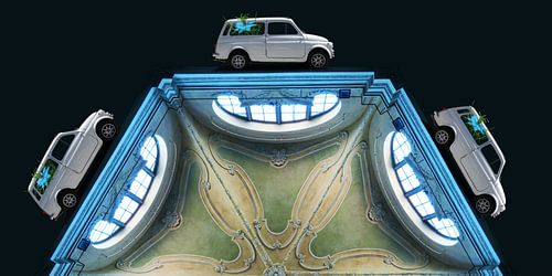 Oldtimer Riding the Ceiling