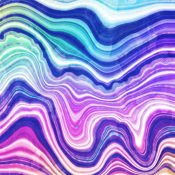 Neon-Achat Textur 01 von Aloke Design