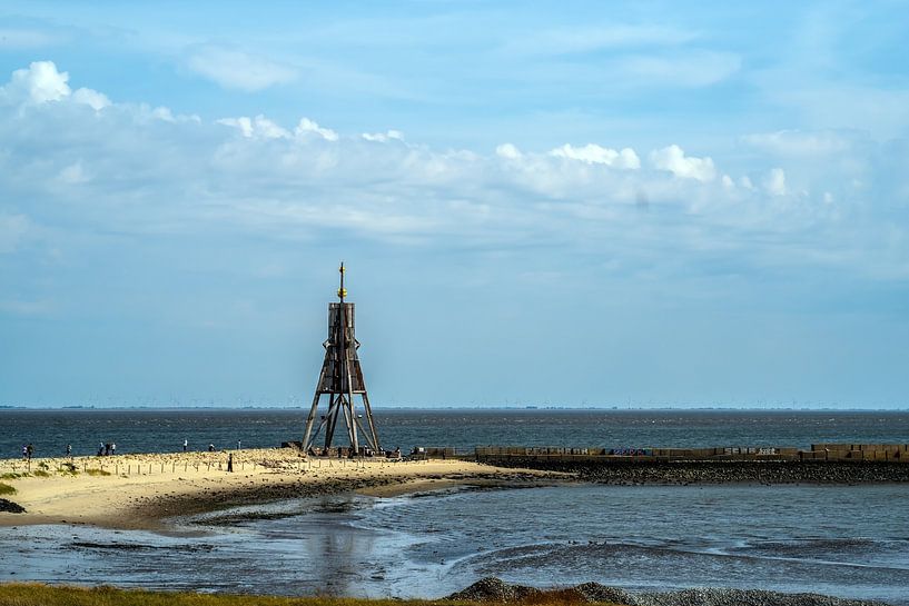 Kugelbake in Cuxhaven von Thomas Riess