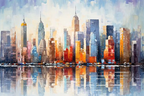 New York in der abstrakten Kunst