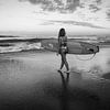 Surfer in Bali 3 by Ellis Peeters