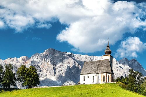 Oostenrijks kerkje in Dienten am Hochkönig