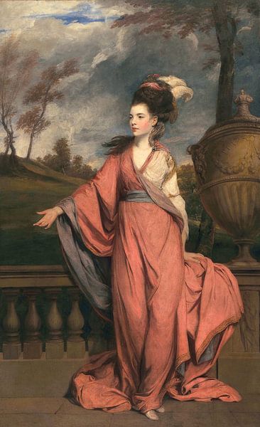Jane Fleming, later Countess of Harrington, Sir Joshua Reynolds von Meisterhafte Meister