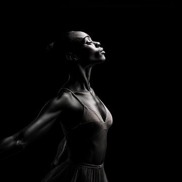 Afrikanische Ballerina von TheXclusive Art