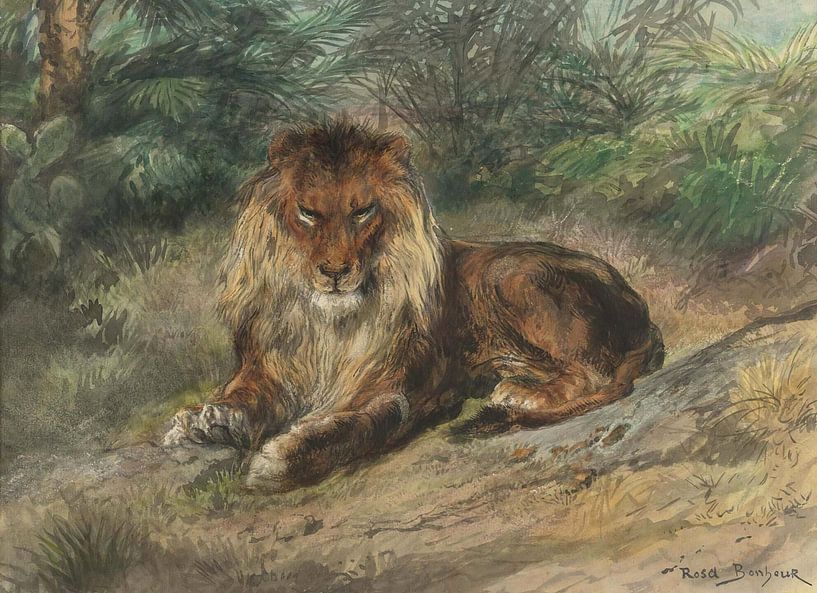 De Oude Monarch, Rosa Bonheur van Meesterlijcke Meesters