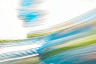 White and blue in speed by Jan Peter Jansen thumbnail