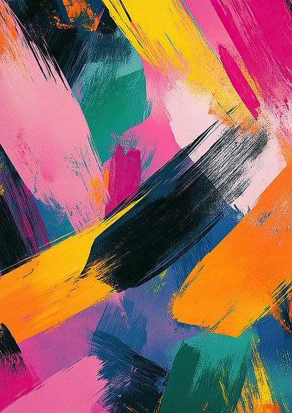 Kollision der Farben von Niklas Maximilian