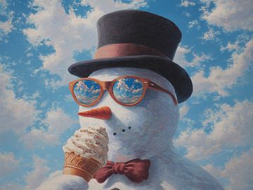 Jamais trop froid pour une glace sur Art Merveilleux