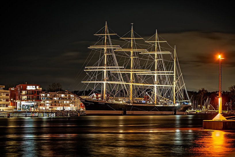 Museumschip PASSAT op de Trave van Thomas Riess