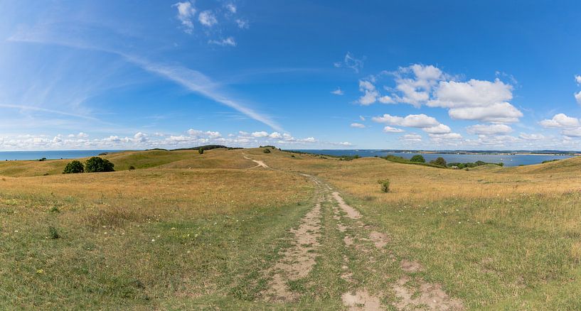 Groß Zicker, Blick in die Hagensche Wiek, Gager, Reddevitzer Höft von GH Foto & Artdesign