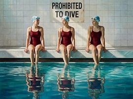 Ruhige Schwimmer am Pool von Jan Keteleer