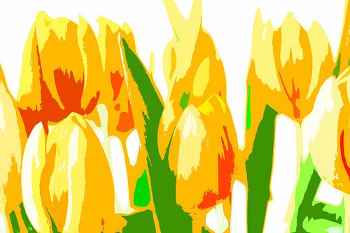 Stilleven van bloemen