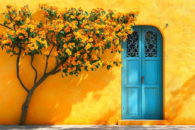 Blooming door by Poster Art Shop