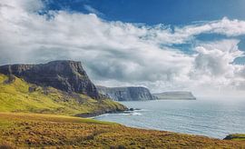 Neist Point on the Isle of Skye in Scotland. Panorama cliff. by Jakob Baranowski - Photography - Video - Photoshop