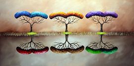 Colorful Seasons by Gena Theheartofart