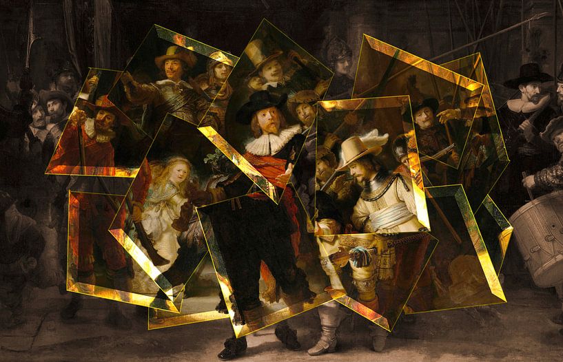 Die nachtwache - Rembrandt van Rijn von Lia Morcus