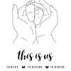 This is us OUR LIFE OUR STORY OUR HOME sur ArtDesign by KBK