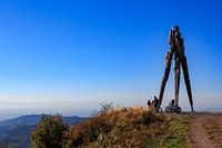 Vue du Siedigkopf sur la vallée du Rhin