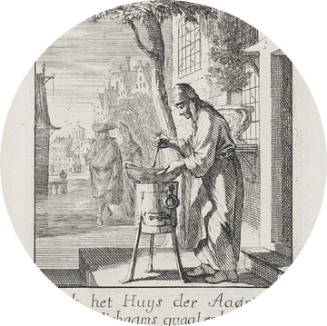 Jan Luyken, Apotheker, 1694 van Atelier Liesjes