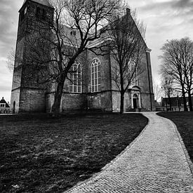 Kirche in Harlingen von Nils Bakker