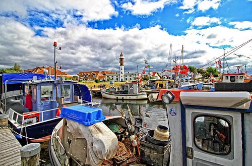 Fishing boat in the harbour
