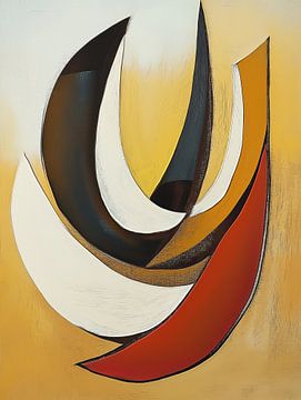Abstracte vormen van Bert Nijholt