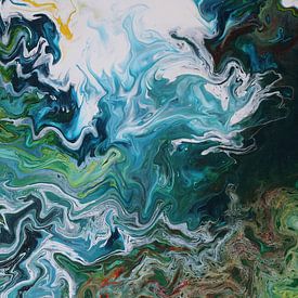 Abstract multicolor van Rob Hendriks