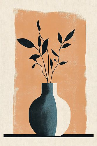 Contrasterende Vaas no.1