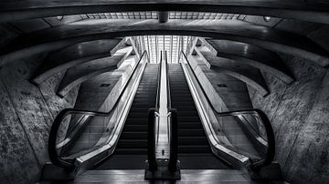 Calatrava staircase by Martijn Kort