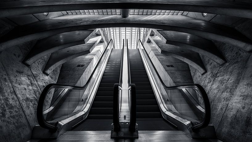 Escalier Calatrava par Martijn Kort