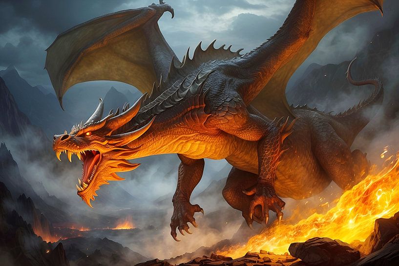 Dragon rage III by DeVerviersBelgium